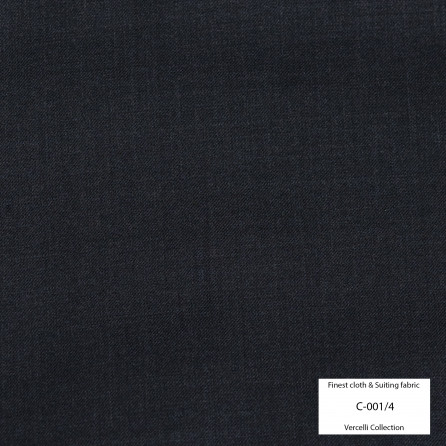 C001/4 Vercelli VIII - 95% Wool - Đen xám